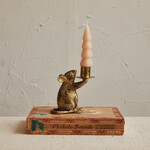 Creative Coop Mouse Taper Holder