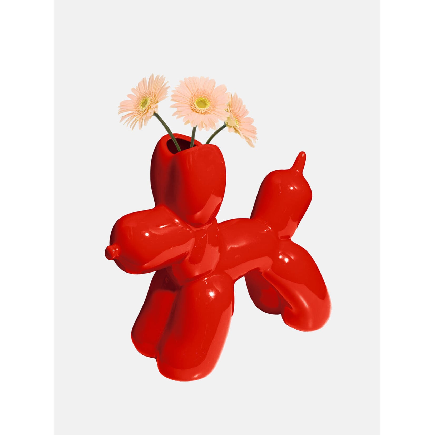 doiy Bobby Red Vase