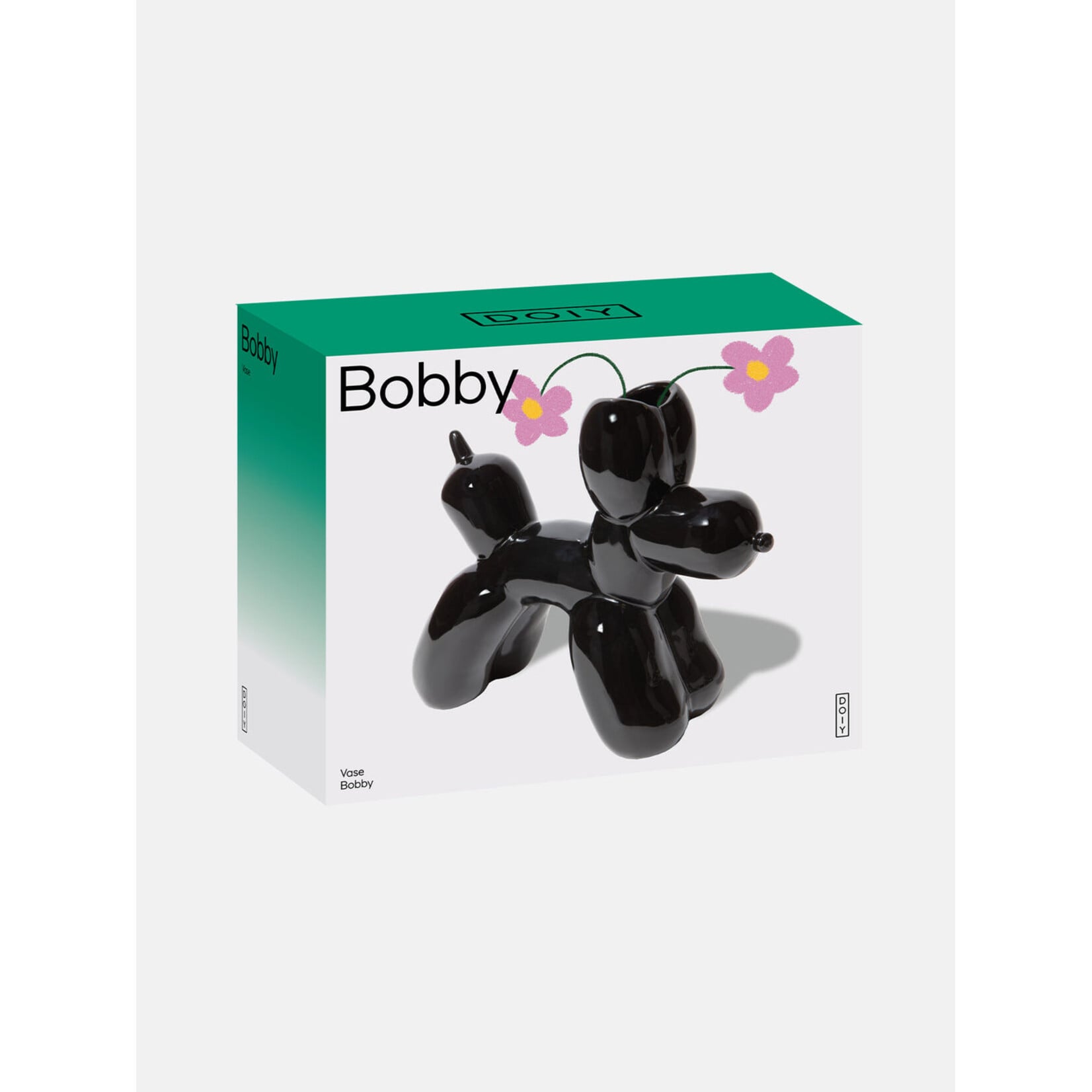doiy Bobby Black Vase