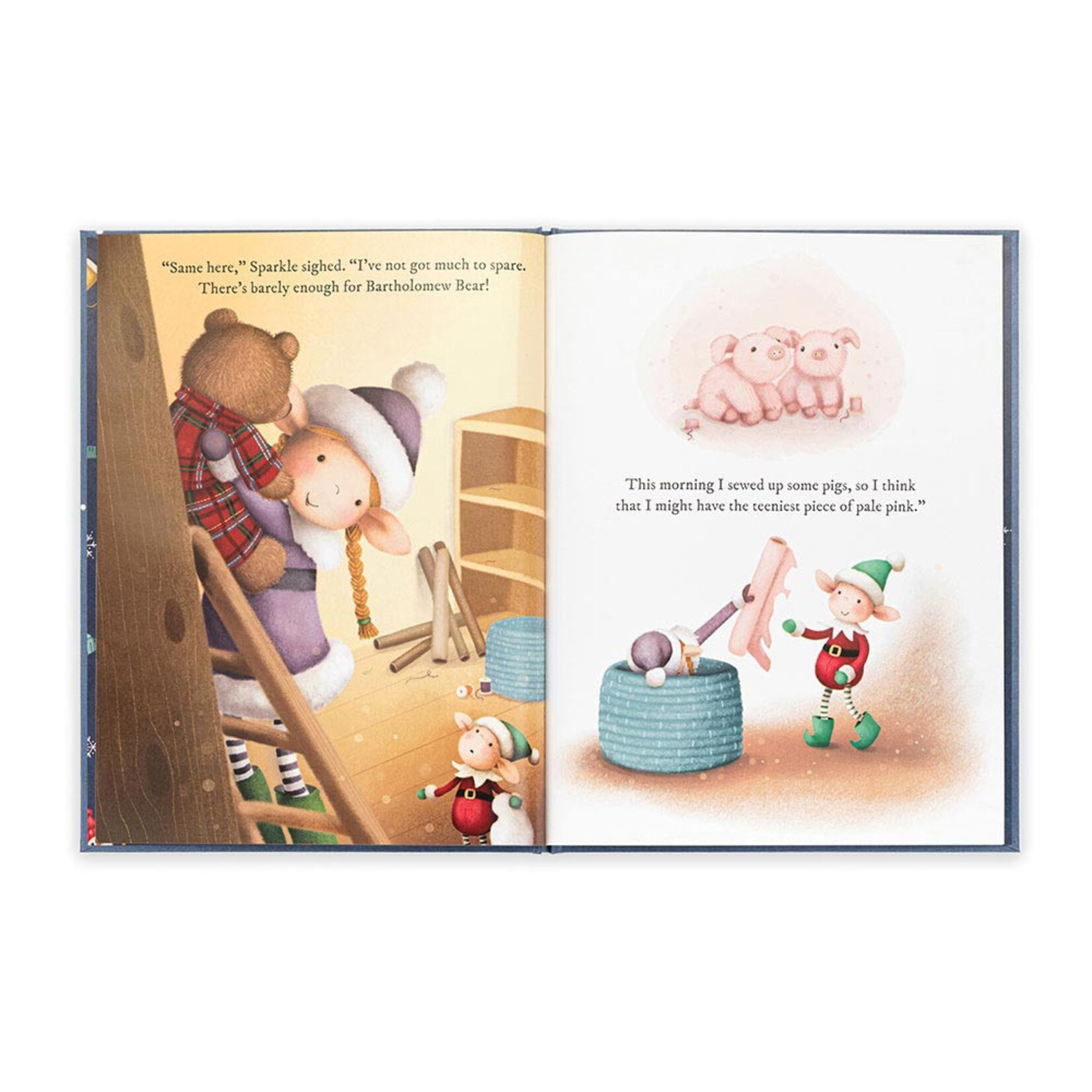 Jellycat Eldo Elf & The Patchwork Bashful Bunny