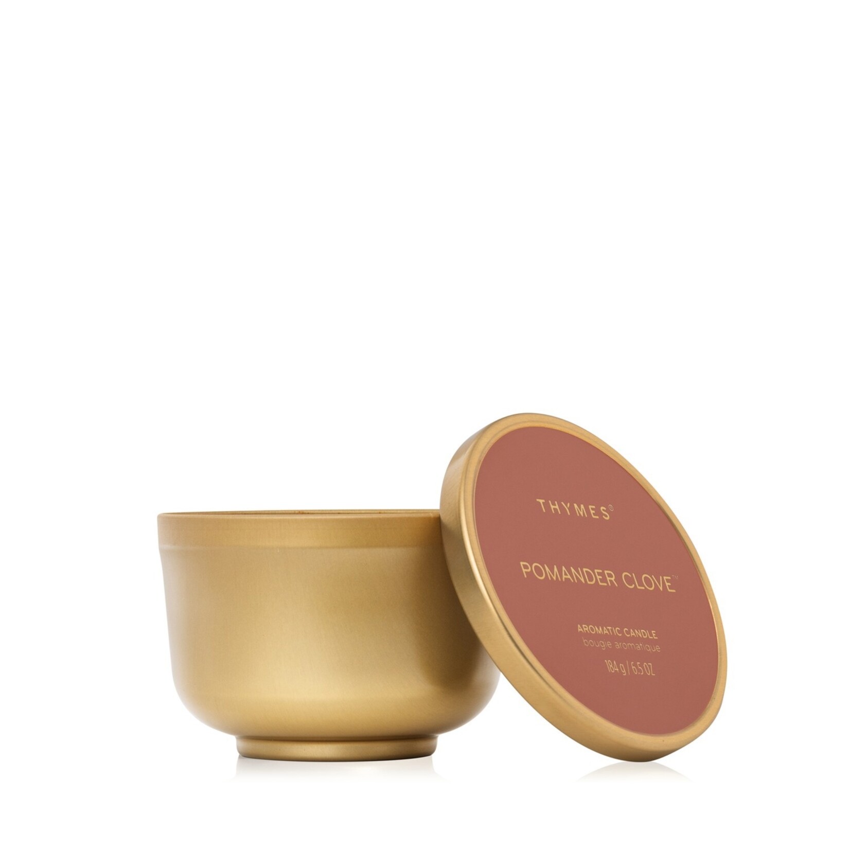 Thymes Pomander Clove Universal Tin Candle