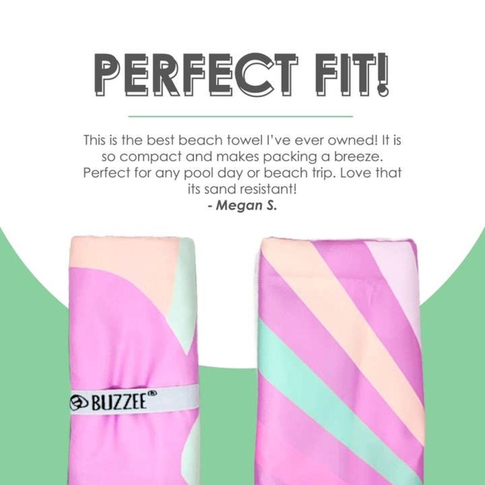 Sand Resistant Towel in Haze