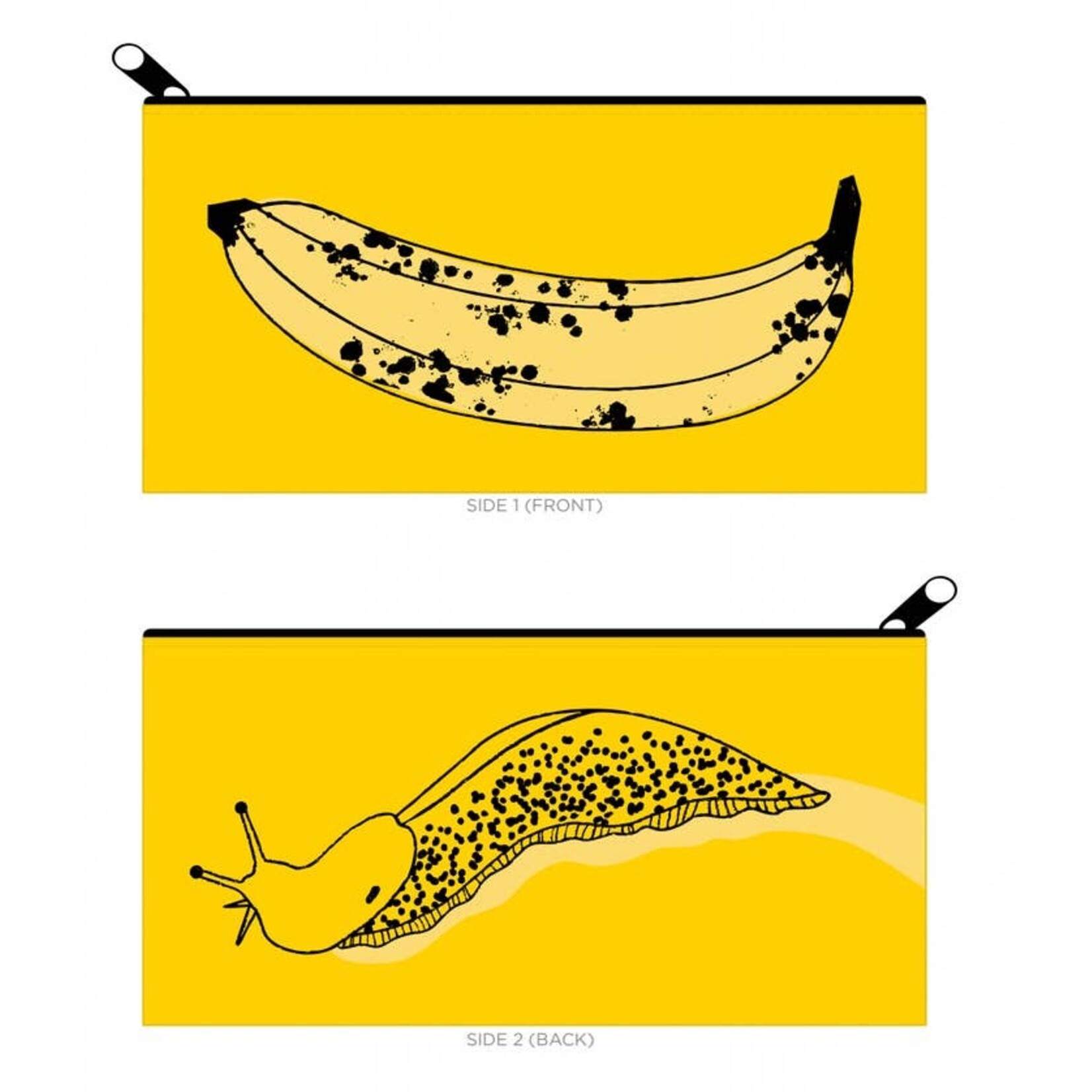 Banana Slug Canvas Travel Pouch