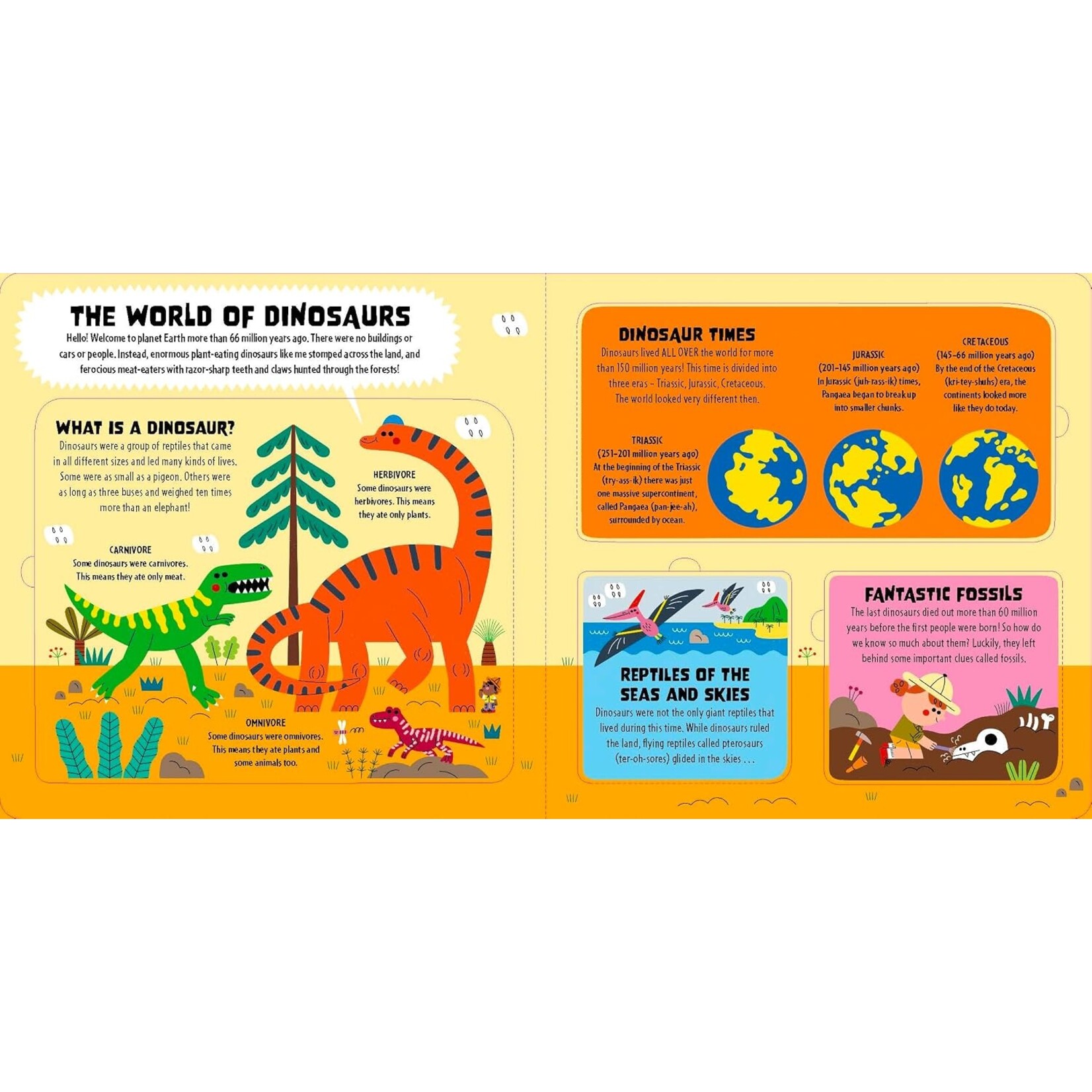 Hachette My First Lift The Flap: Dinosaurs