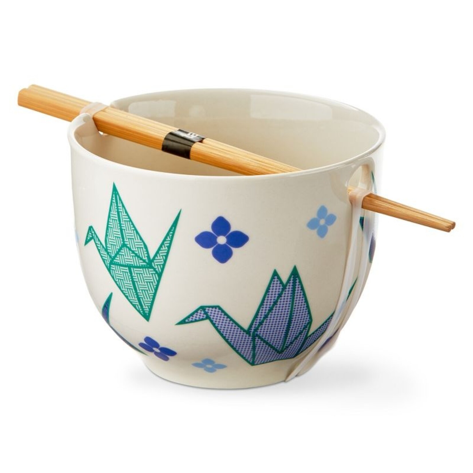 Tag Paper Crane Noodle Bowl Set