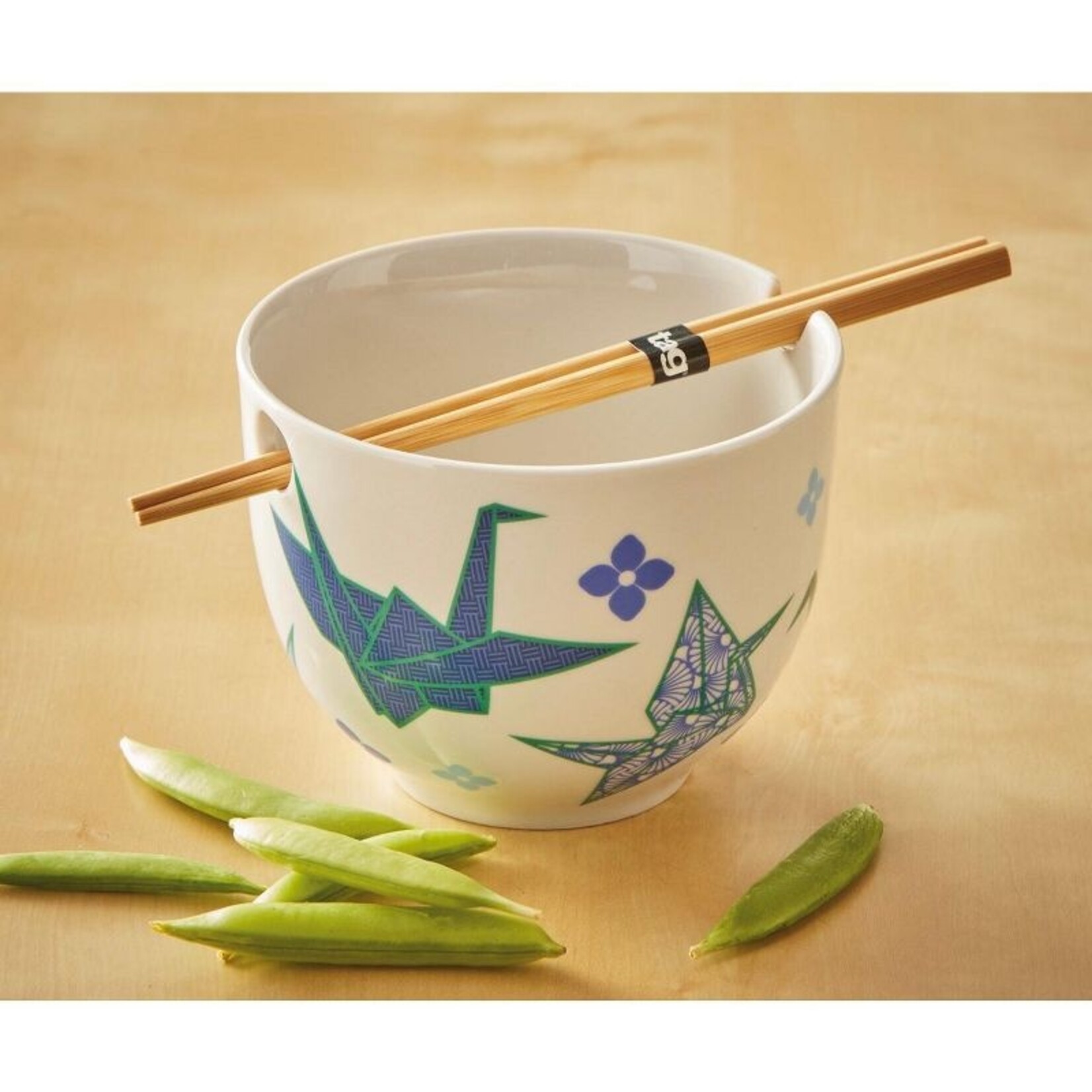 Tag Paper Crane Noodle Bowl Set