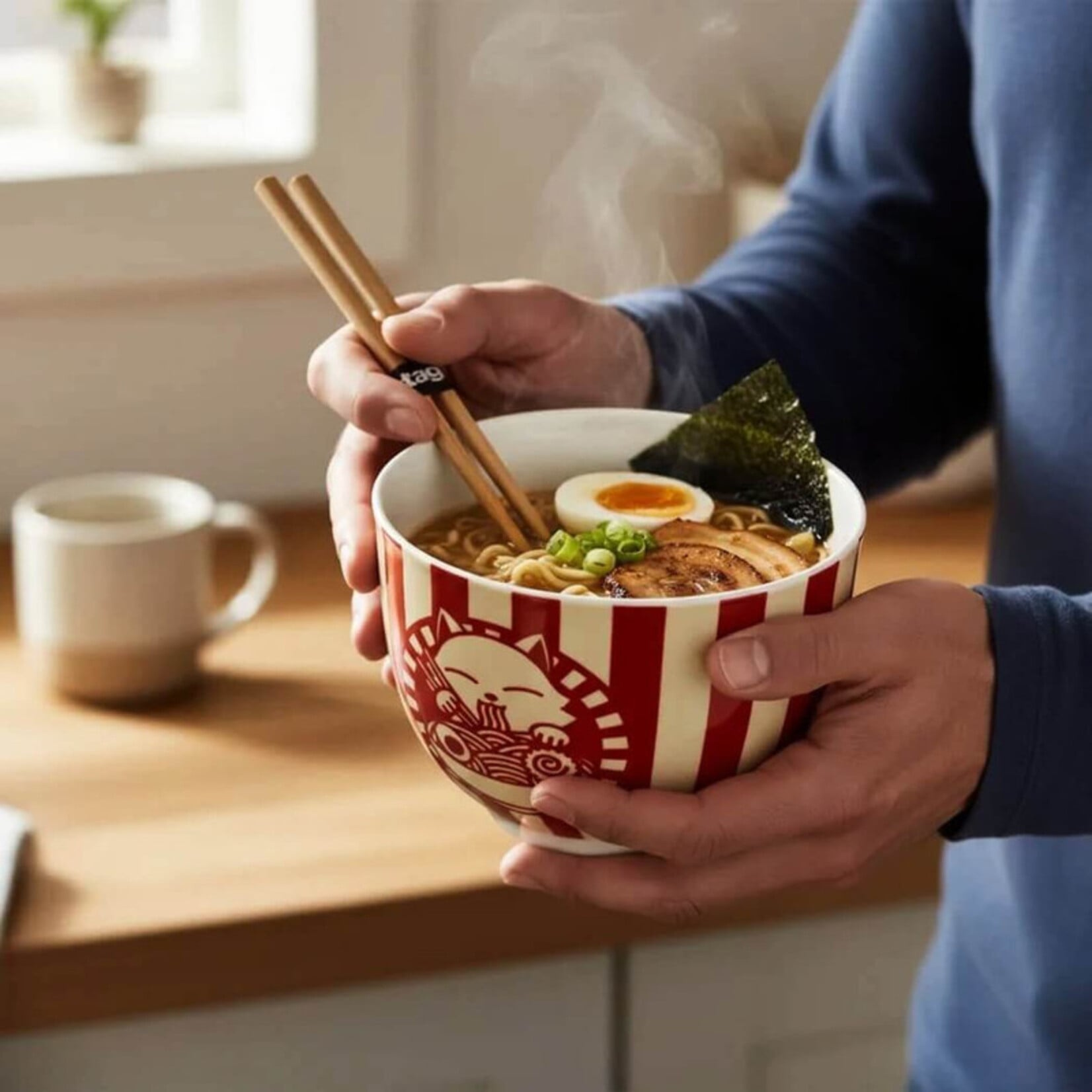 Tag Tasty Ramen Cat Noodle Bowl