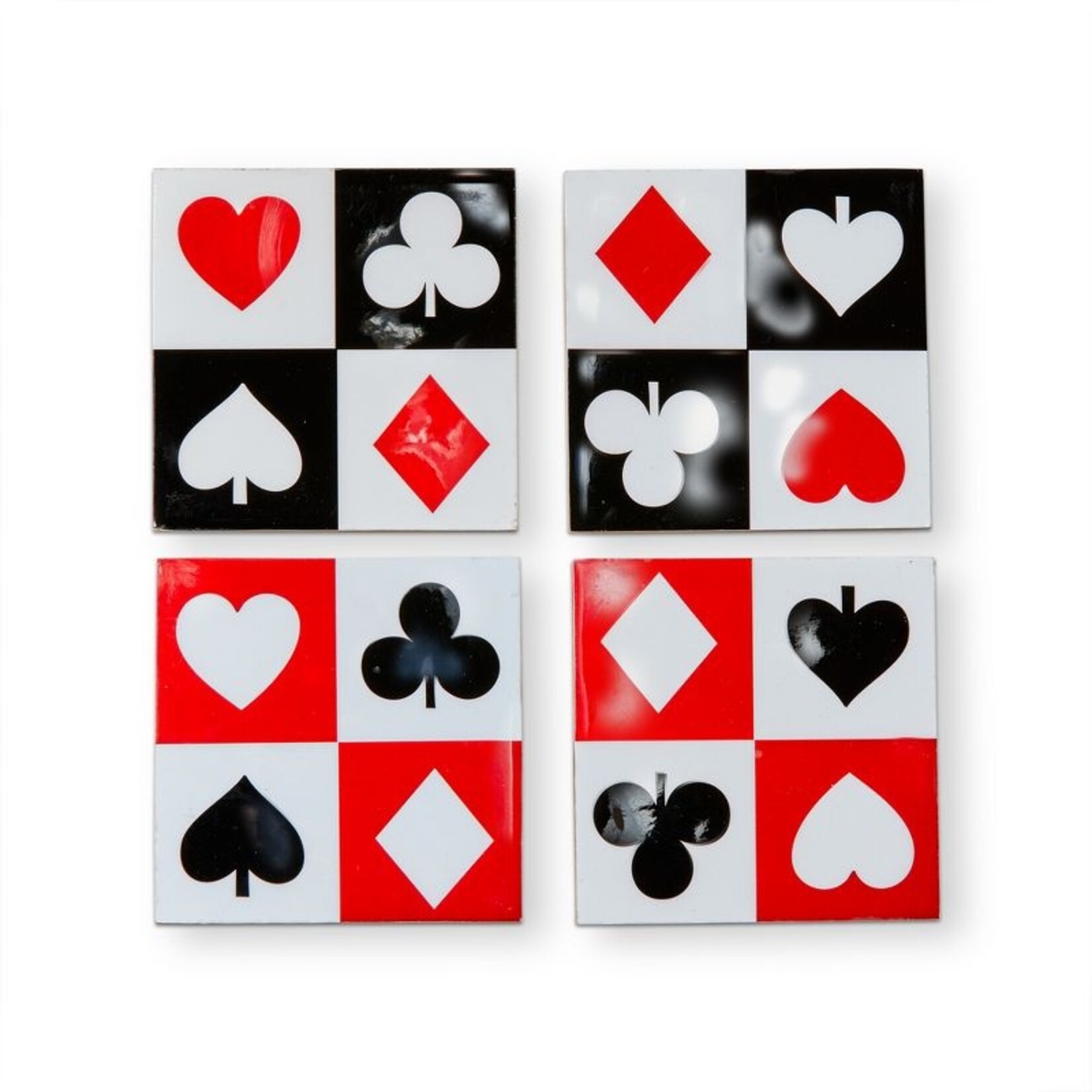 Tag Suits Coaster Set