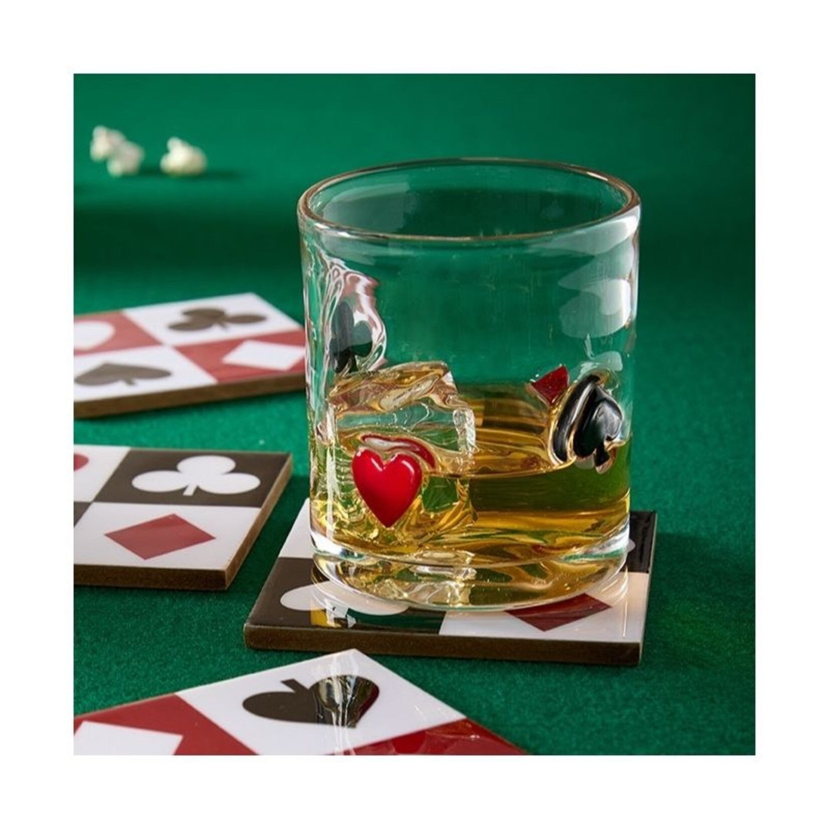 Tag Suits Coaster Set
