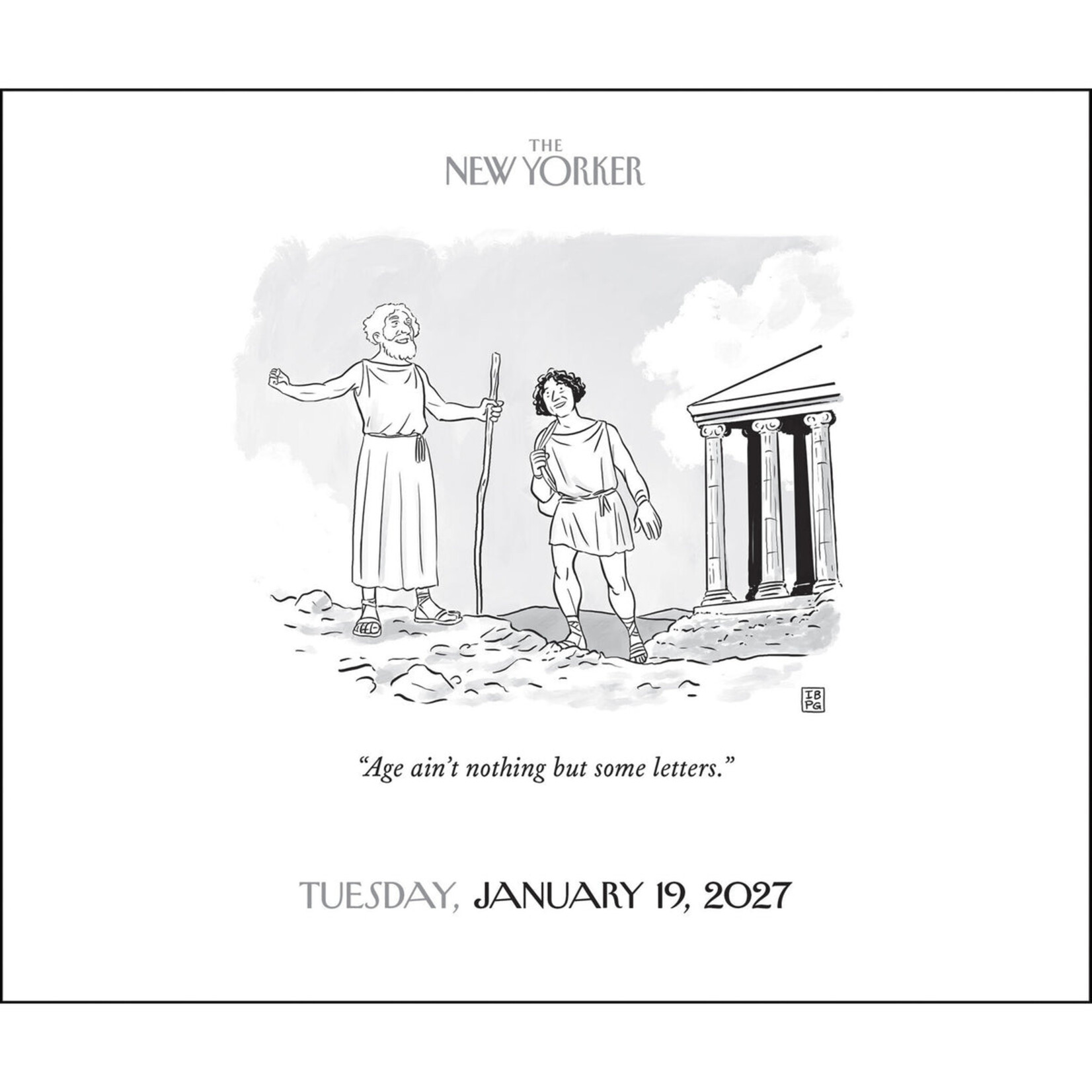 Simon and Schuster Cartoons from The New Yorker Boxed Calendar 2027