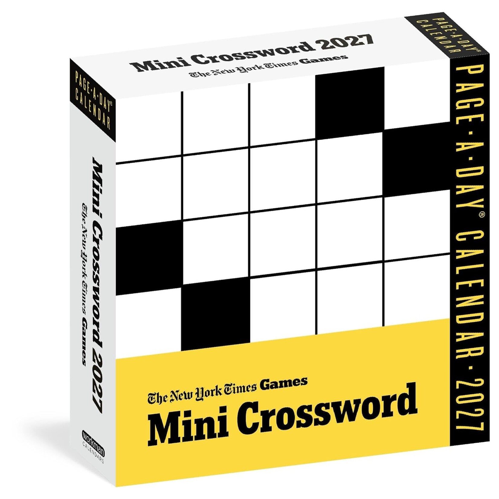 Simon and Schuster New York Times Mini Crossword Puzzle Boxed Calendar 2027