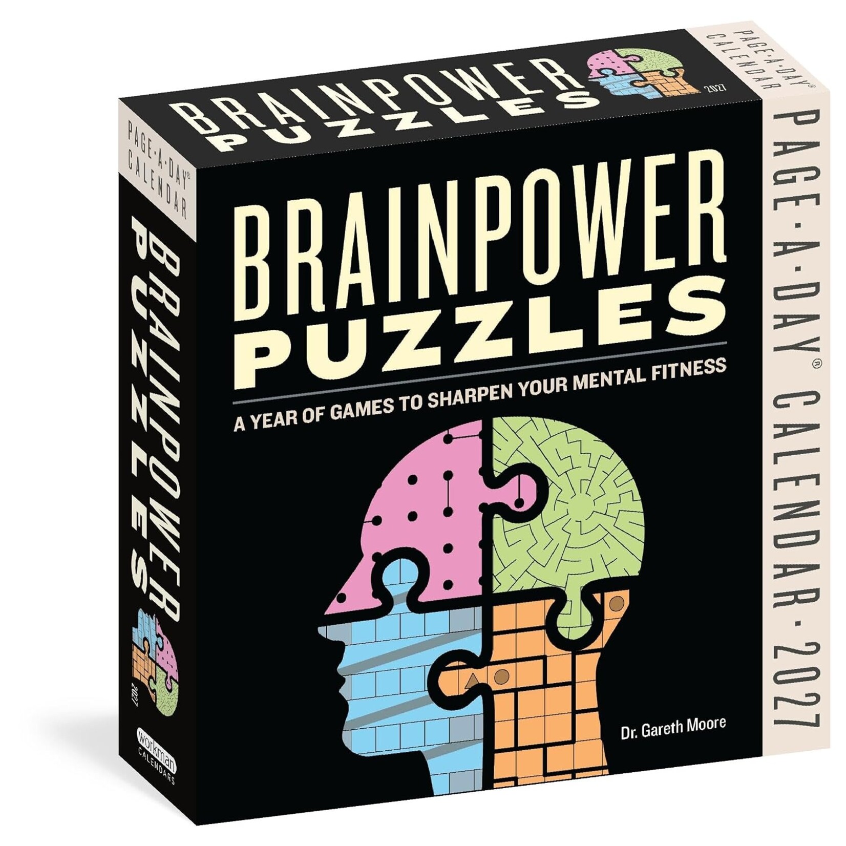 Workman Publishing Brainpower Puzzles Page A Day 2027