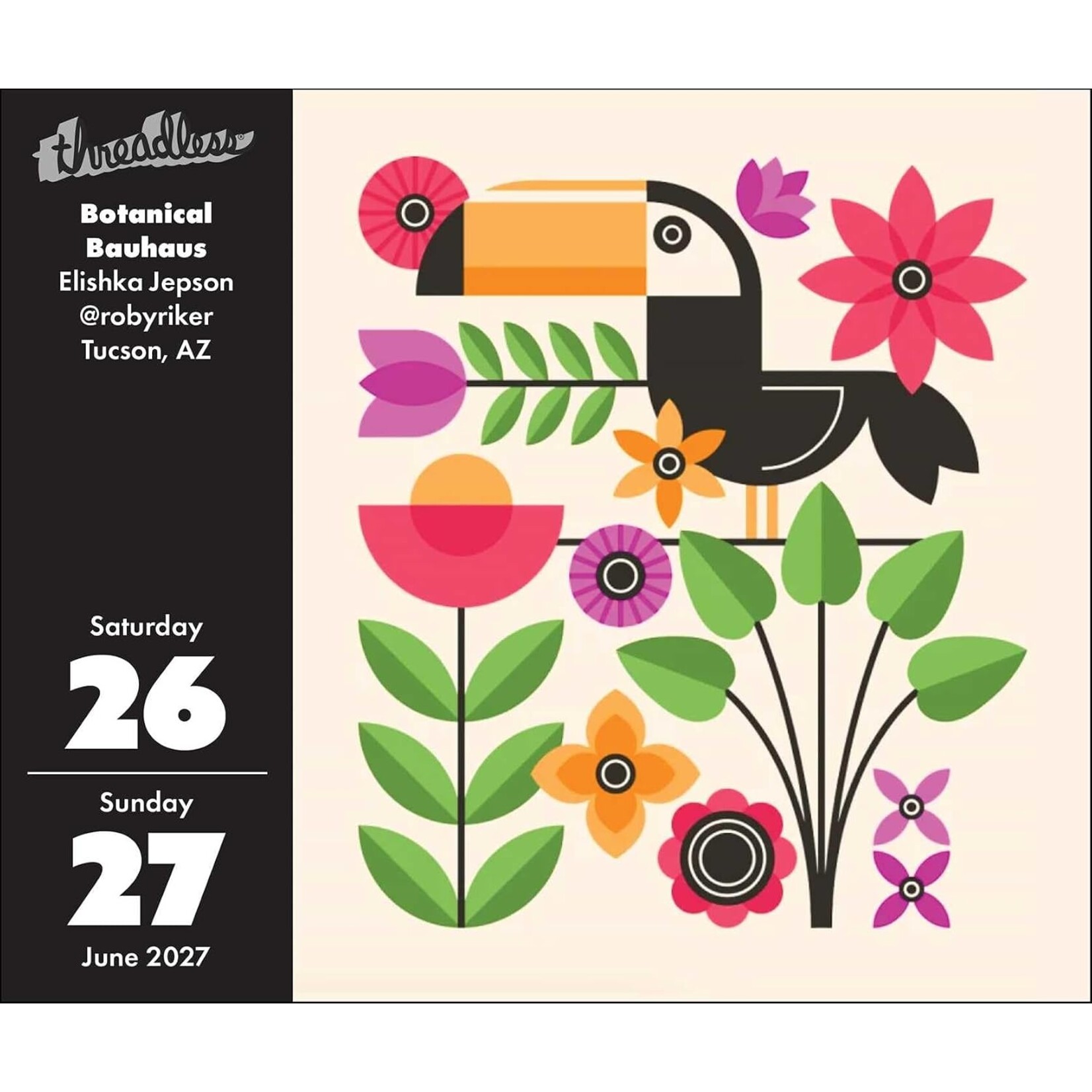 Threadless Design a Day Desk Calendar 2027