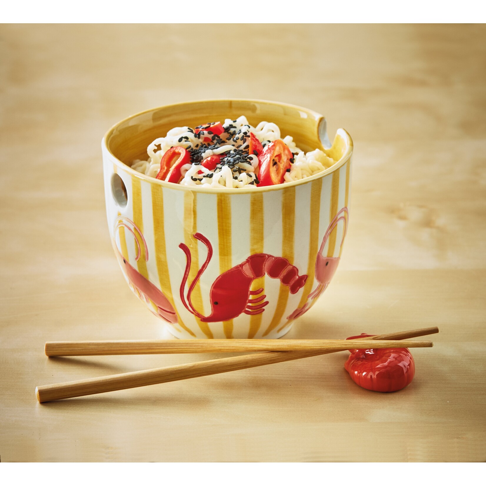 Tag Shrimp Noodle Bowl Set