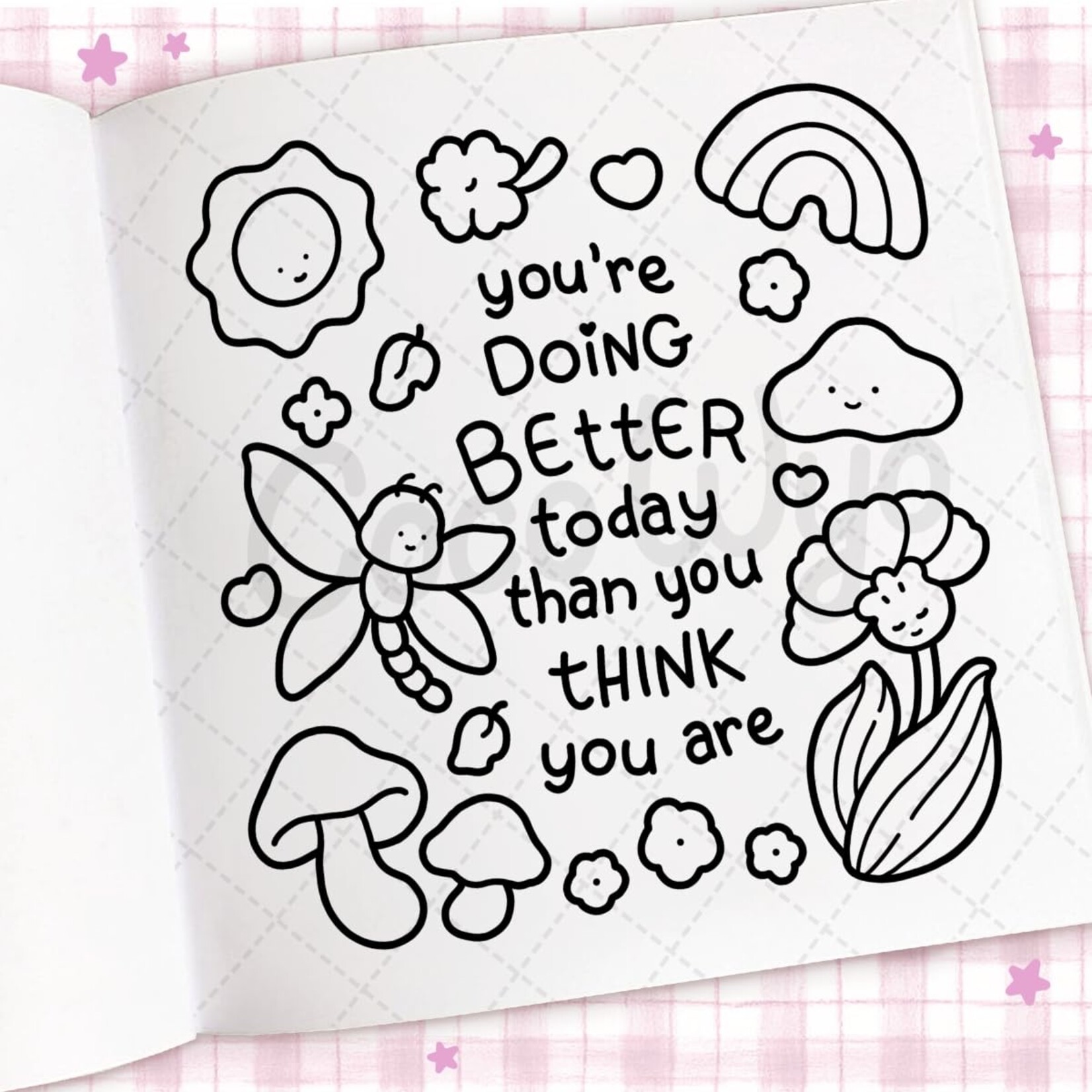 Penguin Random House Cozy Vibes Coloring Book