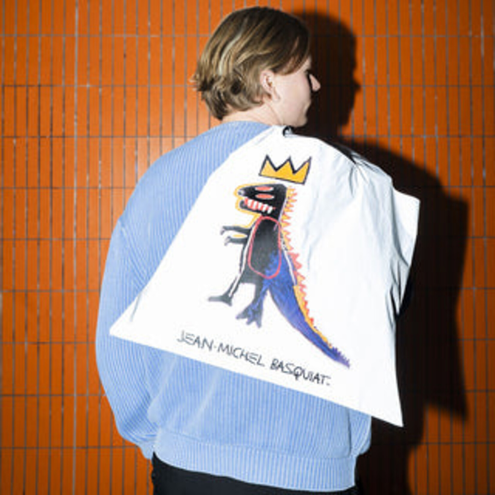 Basquiat Pez Dispenser Reflective Loqi Bag