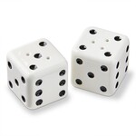Tag Dice Salt & Pepper Shakers