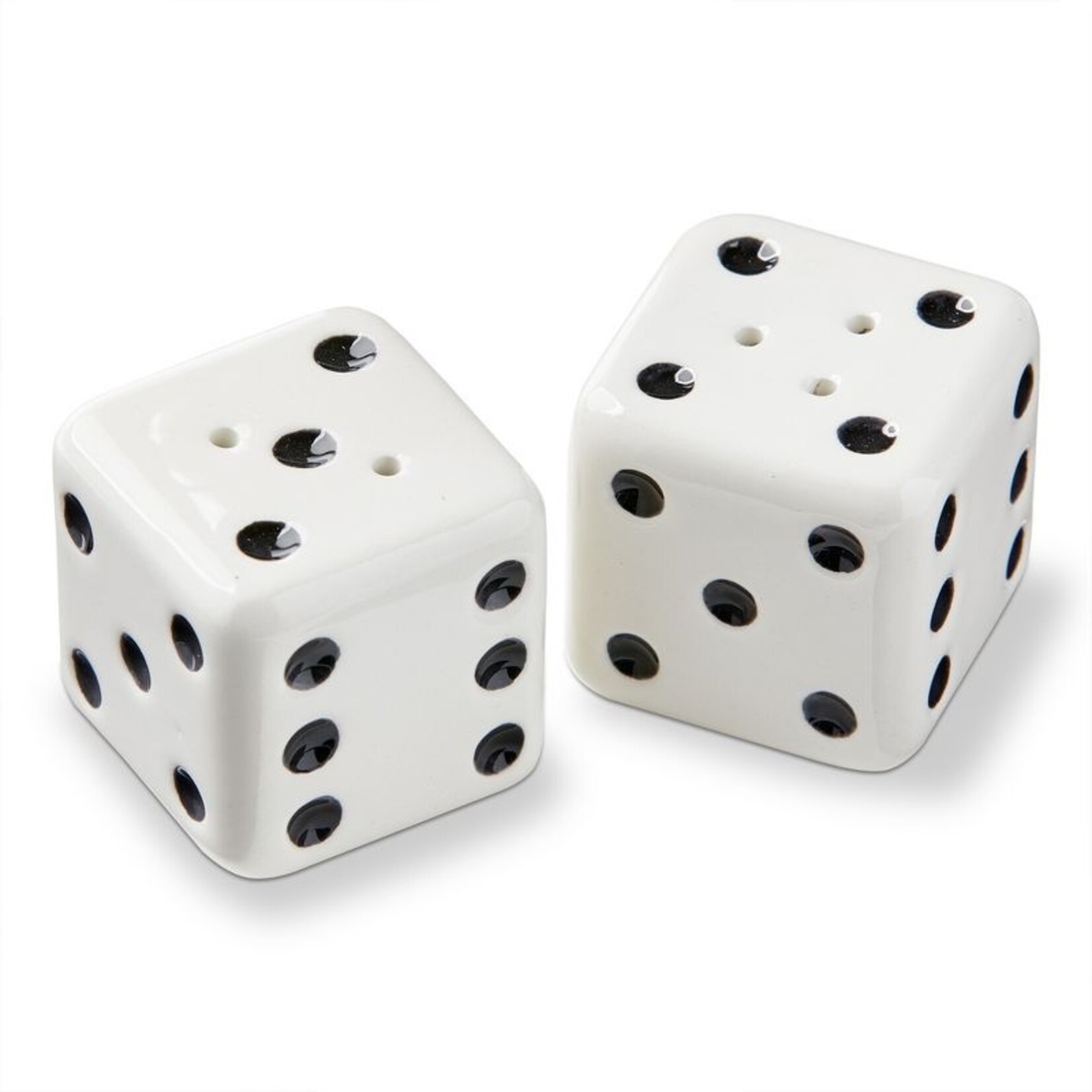 Tag Dice Salt & Pepper Shakers