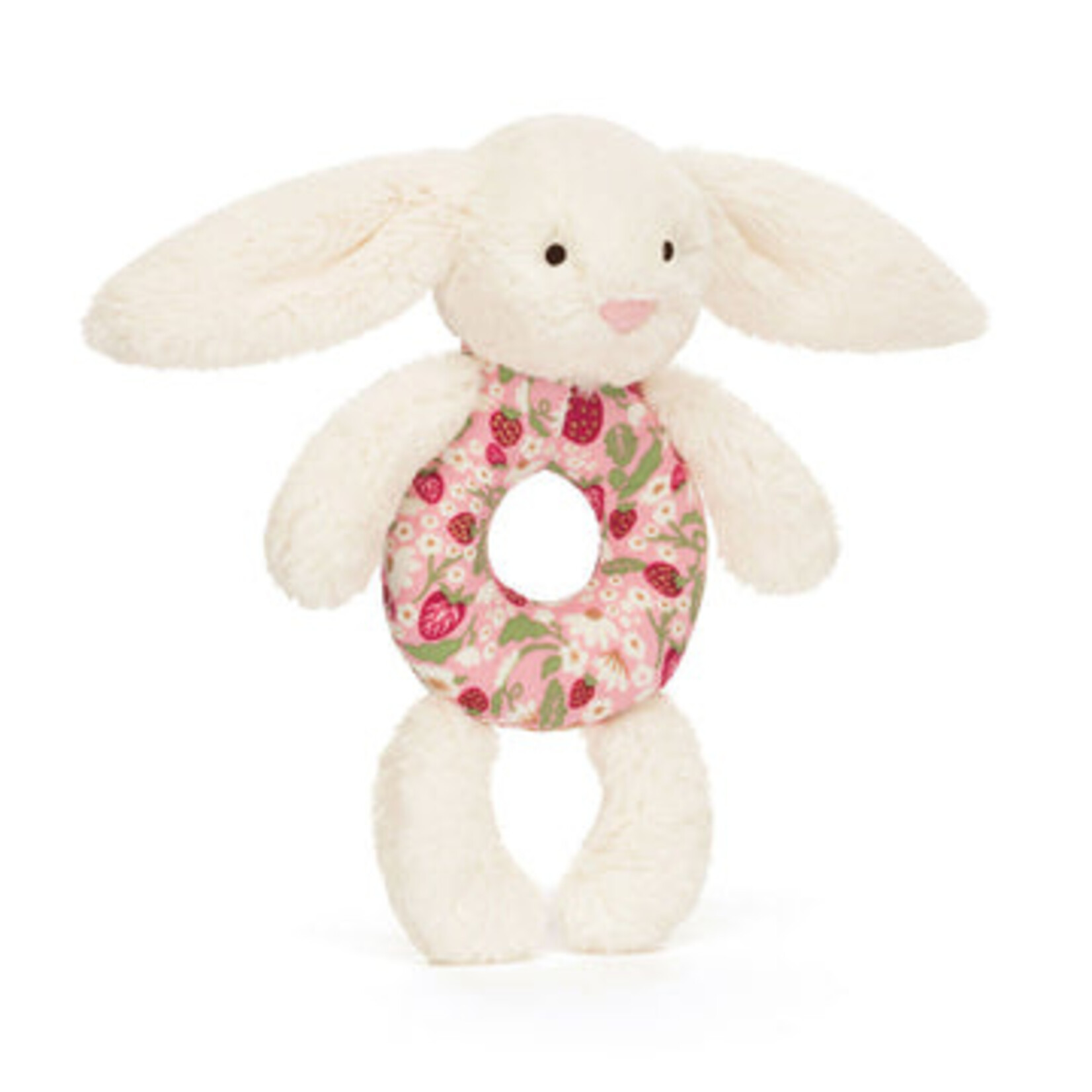 Jellycat Bashful Beige Bunny 'Berry' Ring Rattle