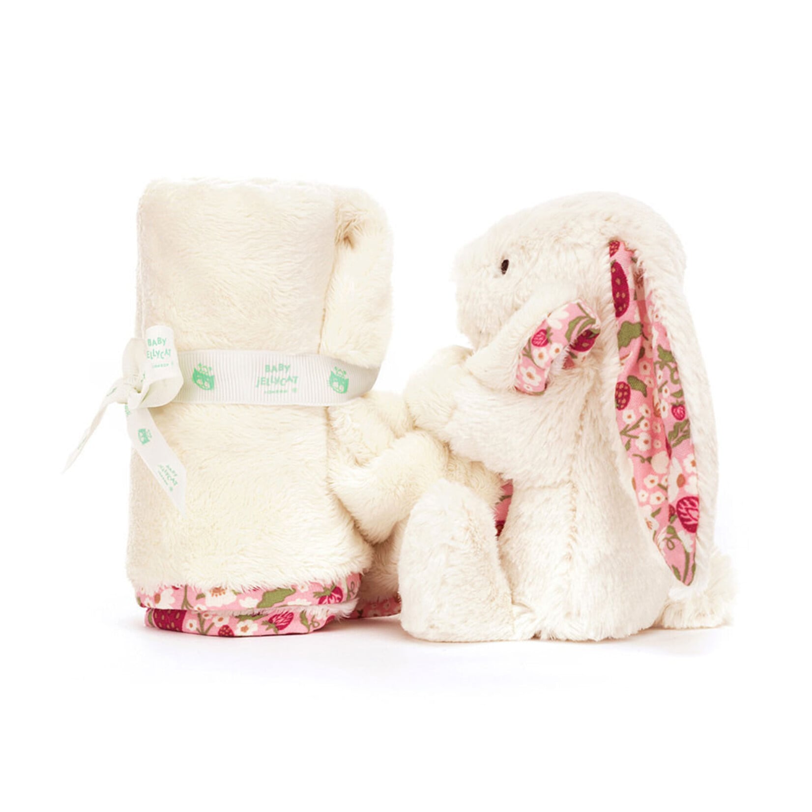 Jellycat Blossom Cream Bunny 'Berry'  Soother
