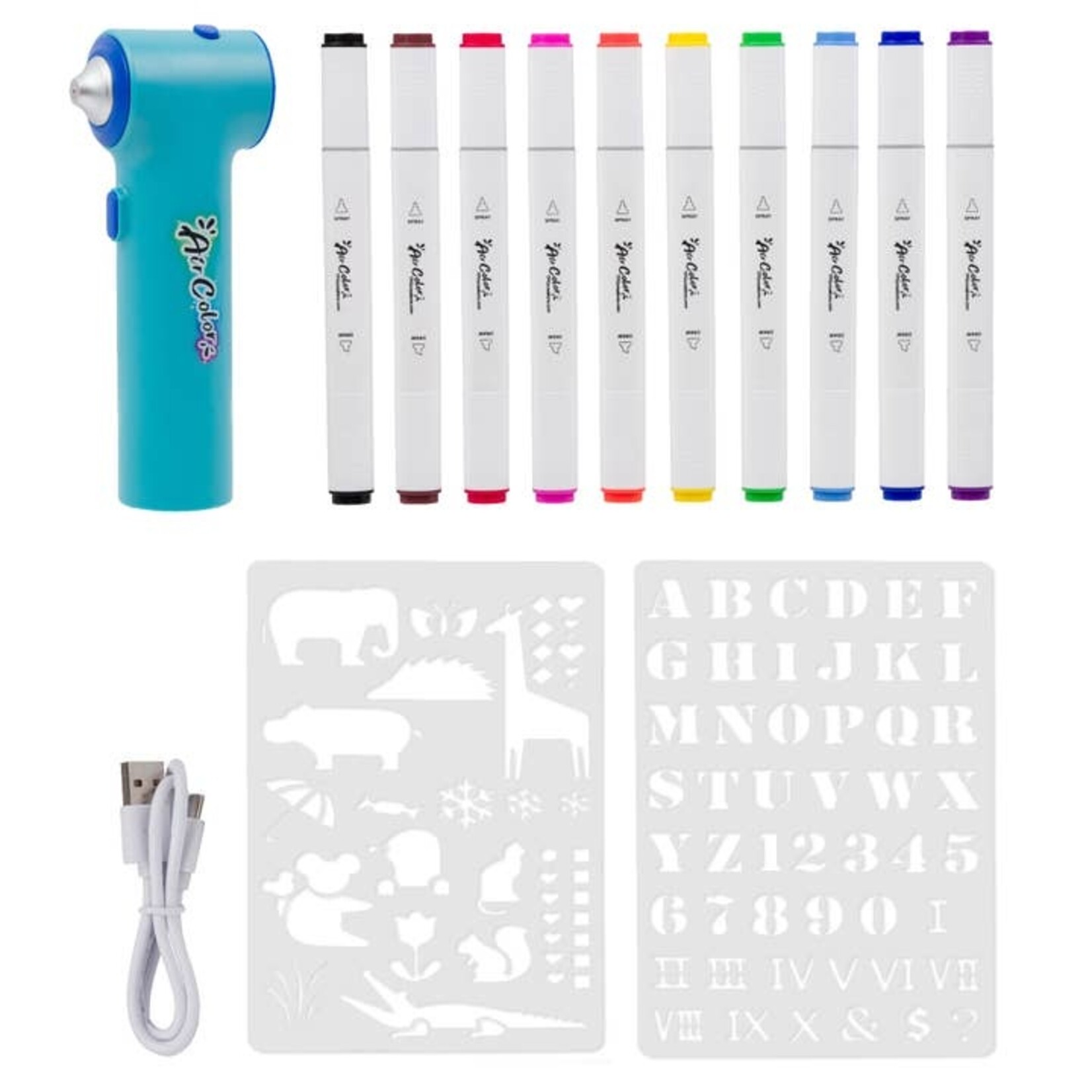 Air Color Airbrush Kit