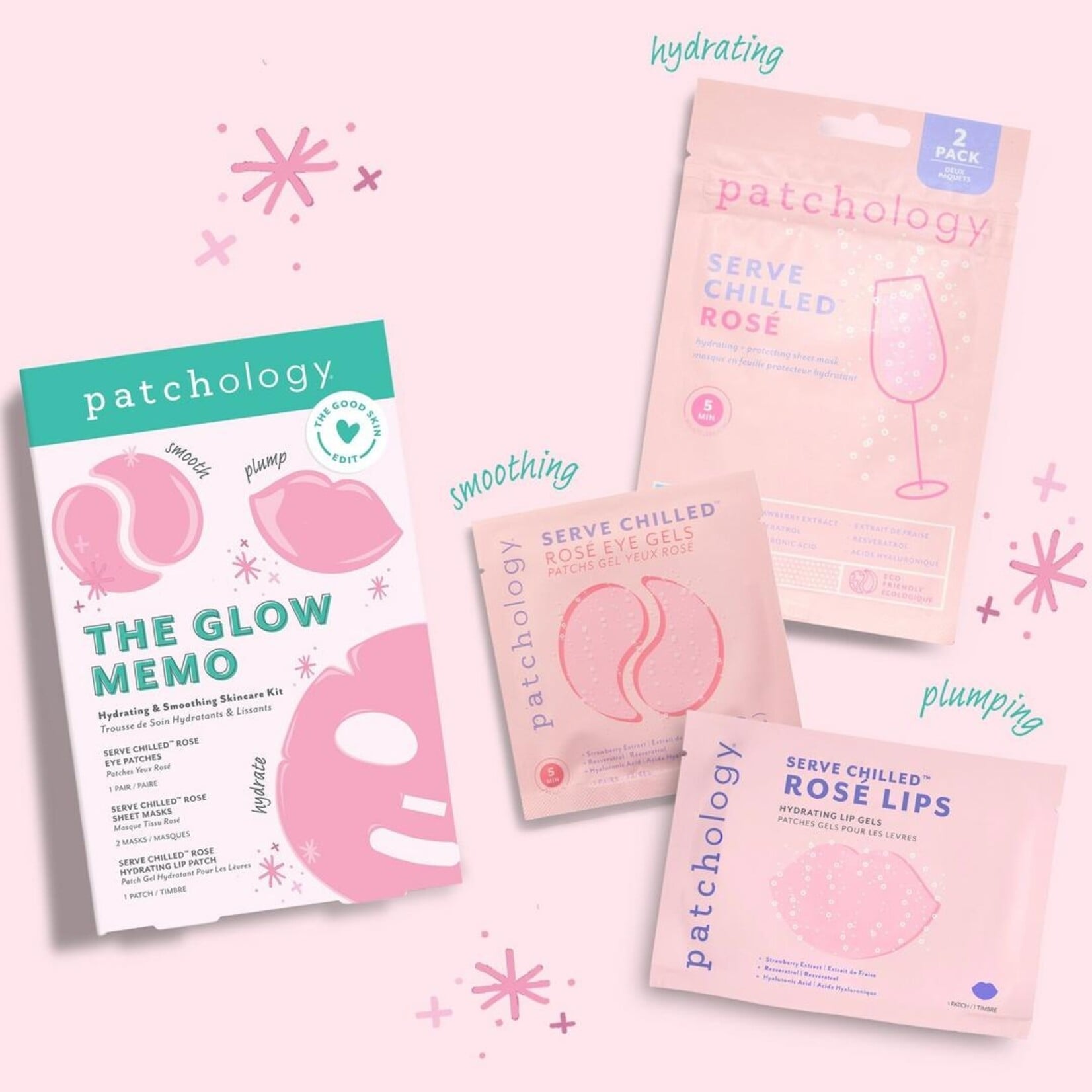 Rare Beauty Brands The Glow Memo Hydrating & Smoothing Kit