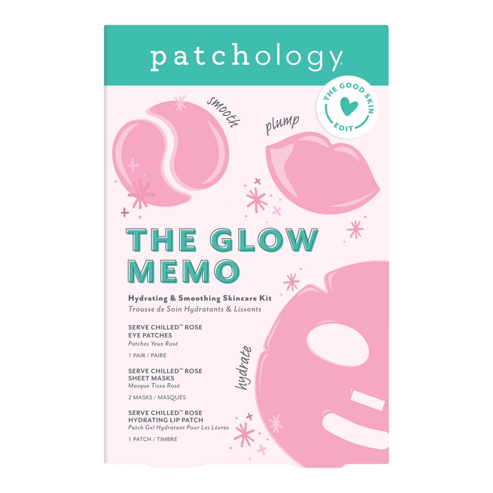 Rare Beauty Brands The Glow Memo Hydrating & Smoothing Kit