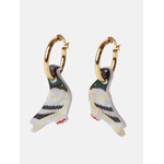 doiy Pigeon Earrings