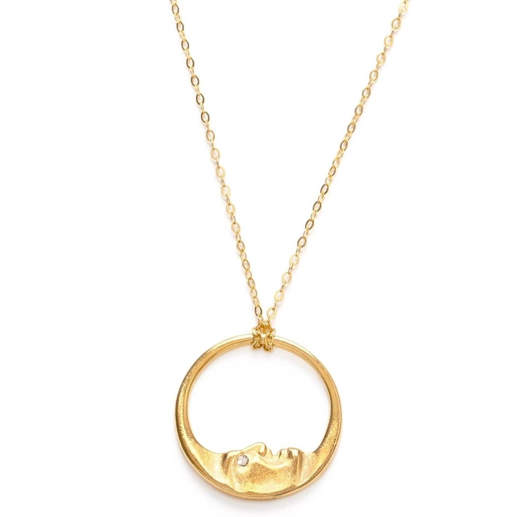 A Mano La Lune Necklace