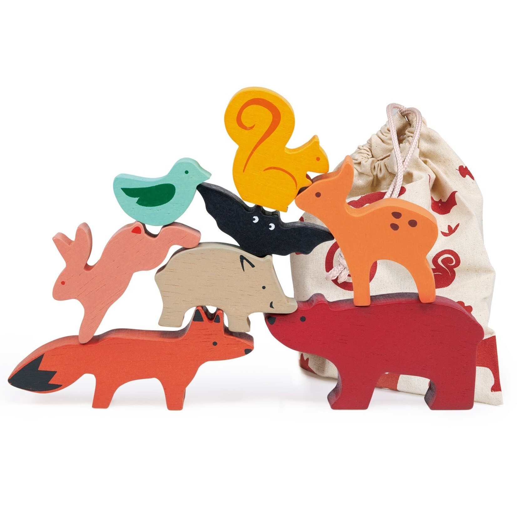 Mentari Toys Happy Stacking Forest