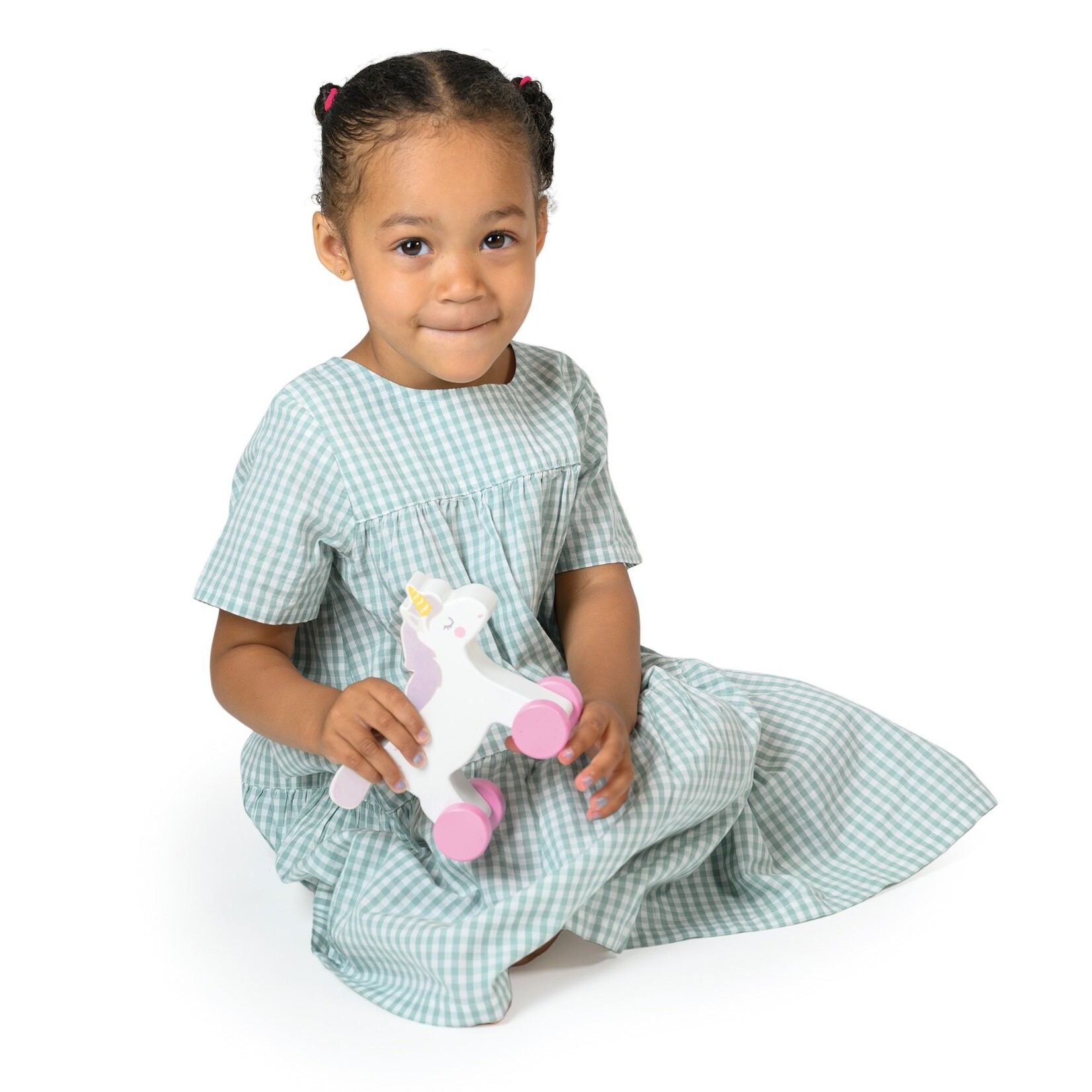 Mentari Toys Magic Unicorn Push-Along Toy