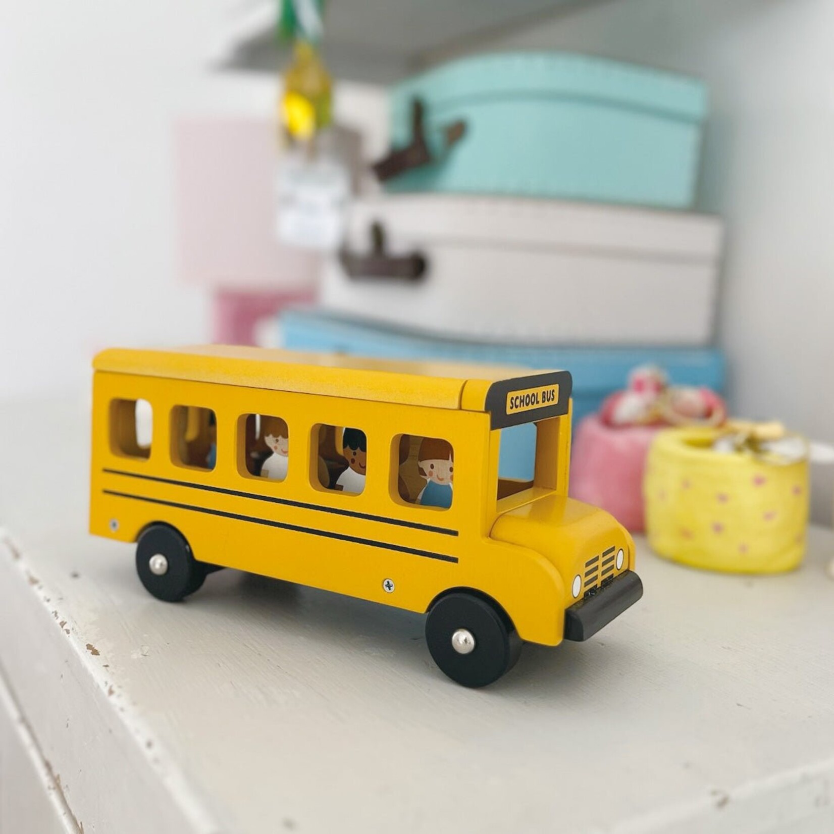 Mentari Toys Little Friends School Bus