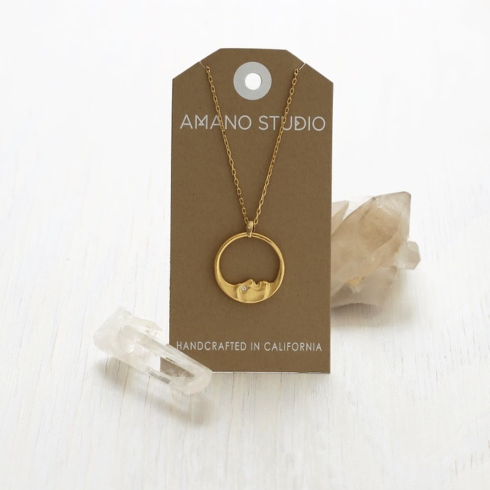 A Mano La Lune Necklace