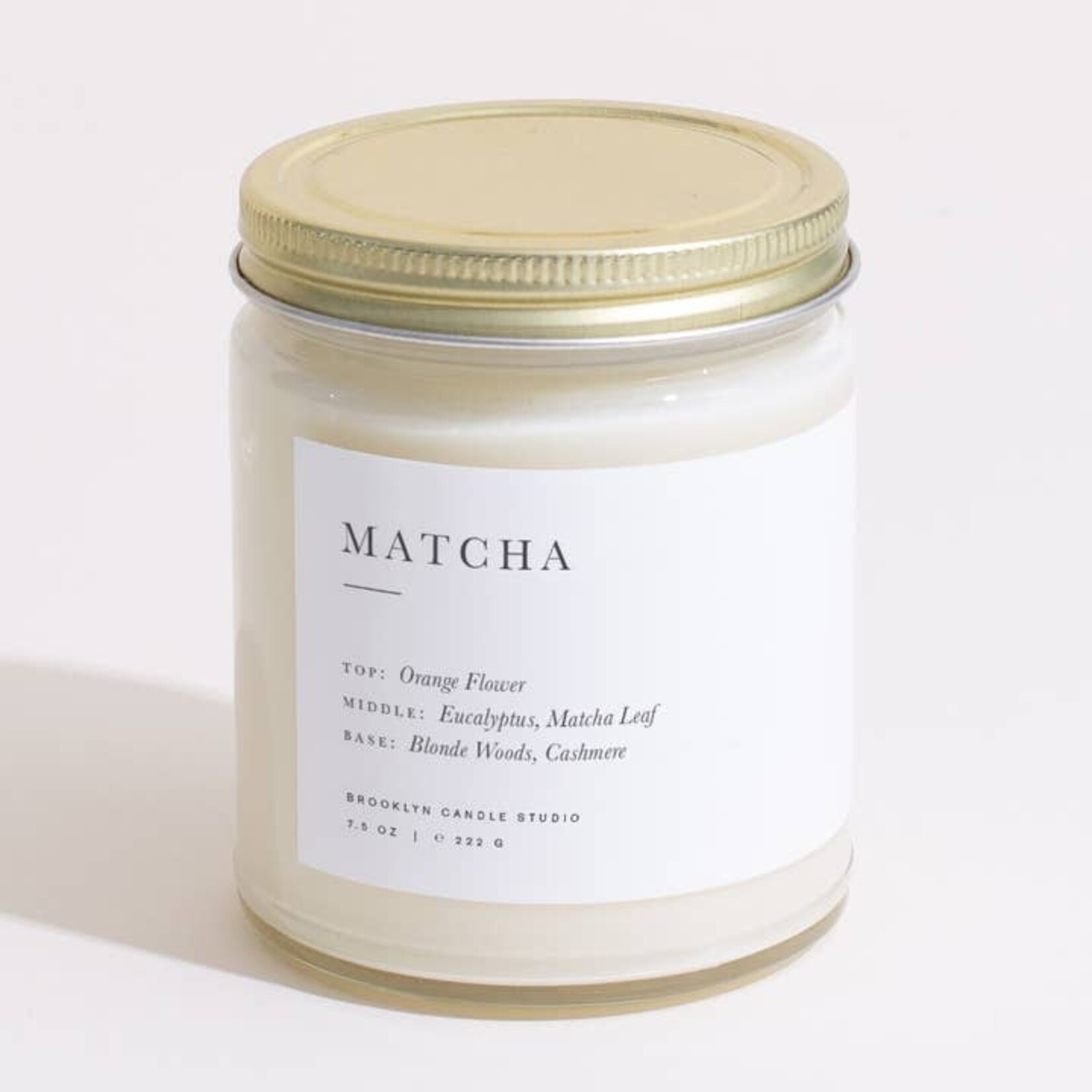 Brooklyn Candle Studio  Matcha Minimalist Candle