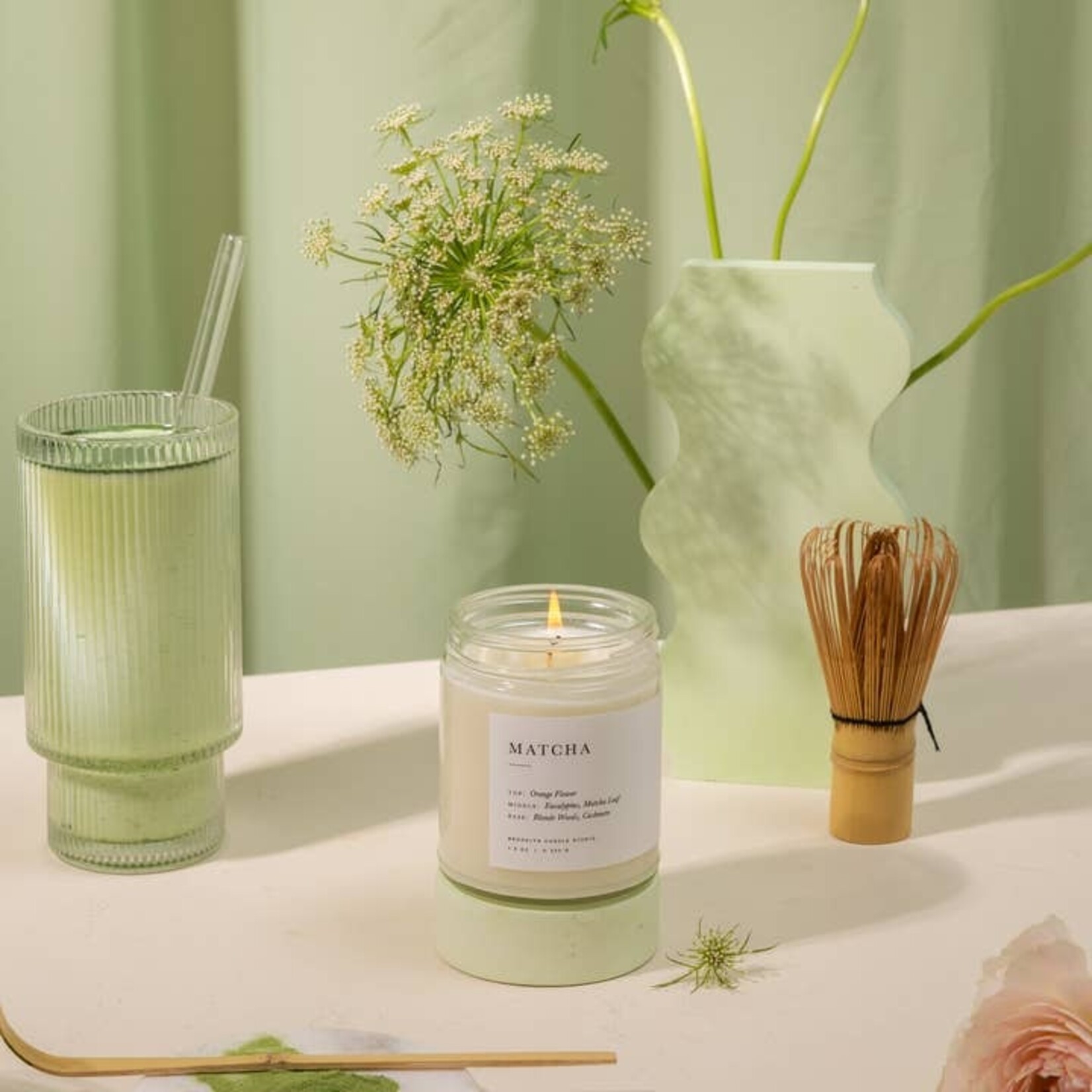 Brooklyn Candle Studio  Matcha Minimalist Candle