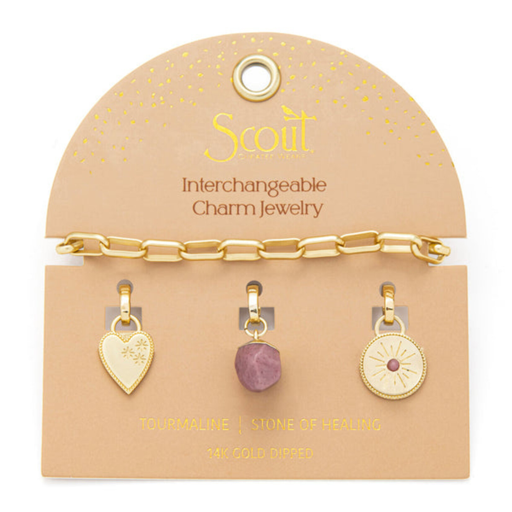 Scout Curated Wears Interchangeable Charm Bracelet - Tourmaline