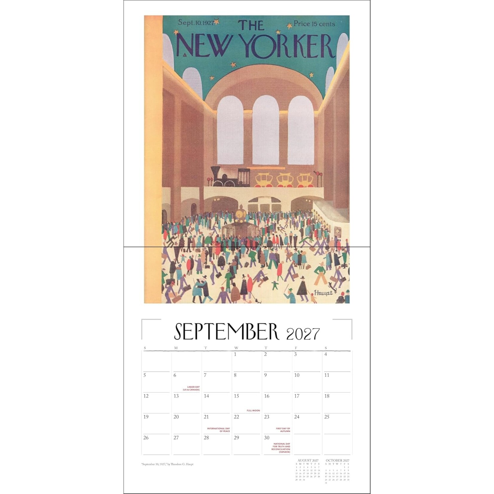rizzoli universe New Yorker: A City in Covers Wall Calendar 2027