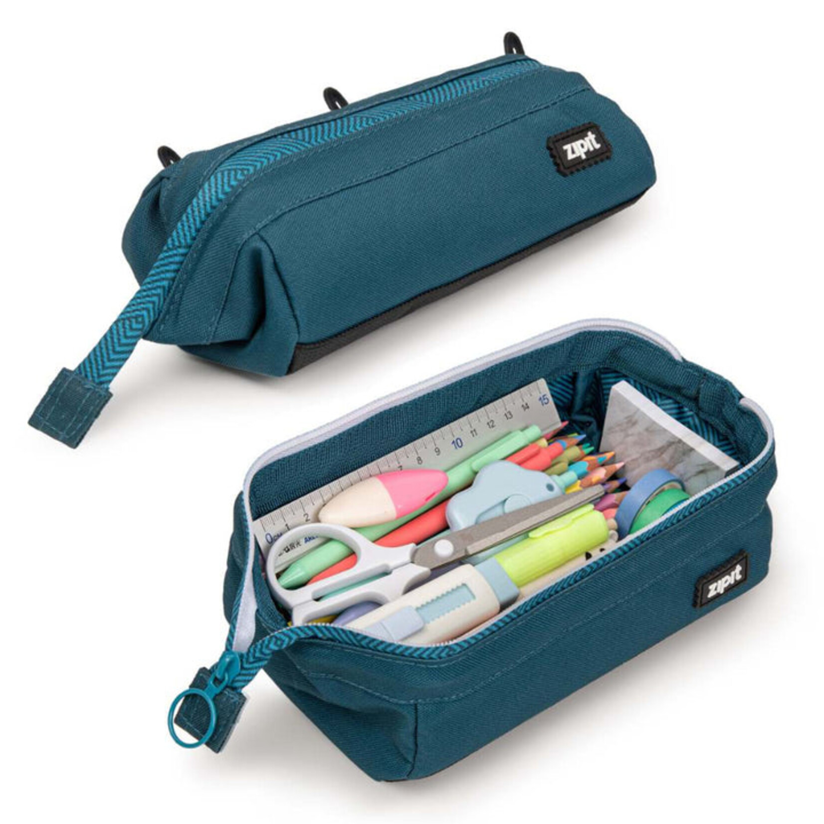 zipit Teal ZIPIT Lenny Pencil Case