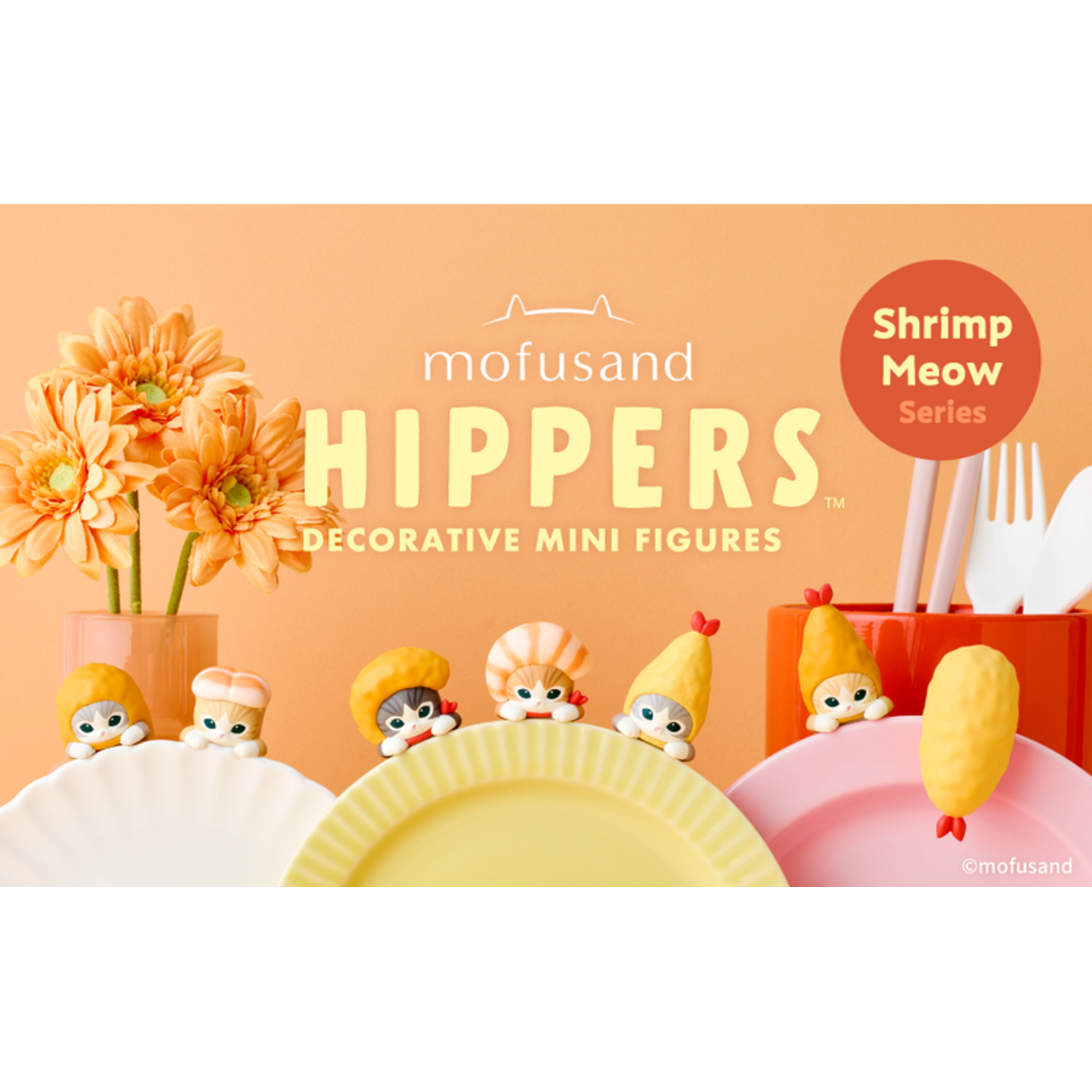 Dreams USA Mofusand Hippers Shrimp Meow Series