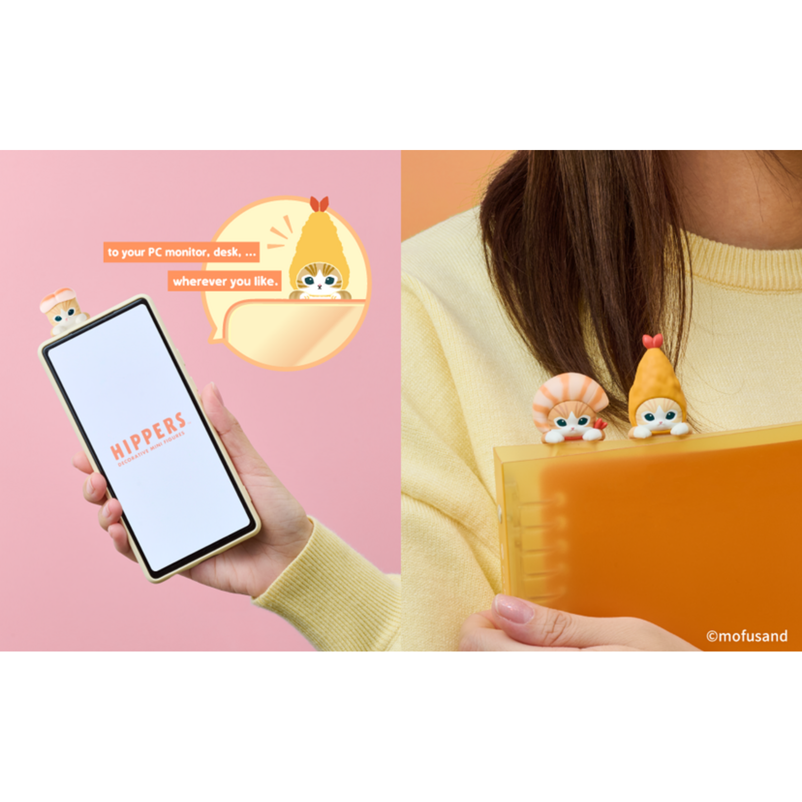 Dreams USA Mofusand Hippers Shrimp Meow Series