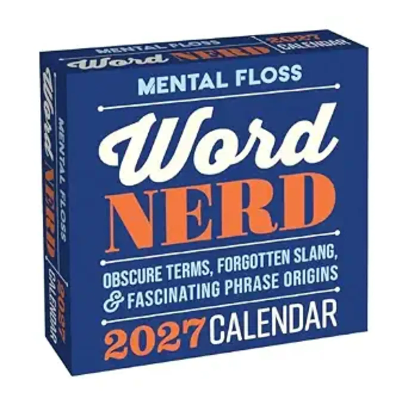Word Nerd Day to Day Desk Calendar 2027