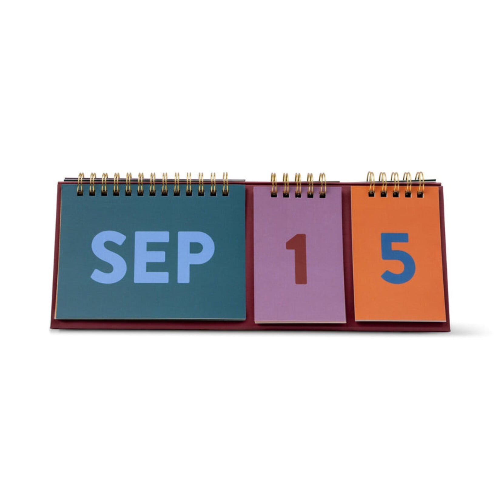 Designworks Colorblock Perpetual Desk Calendar