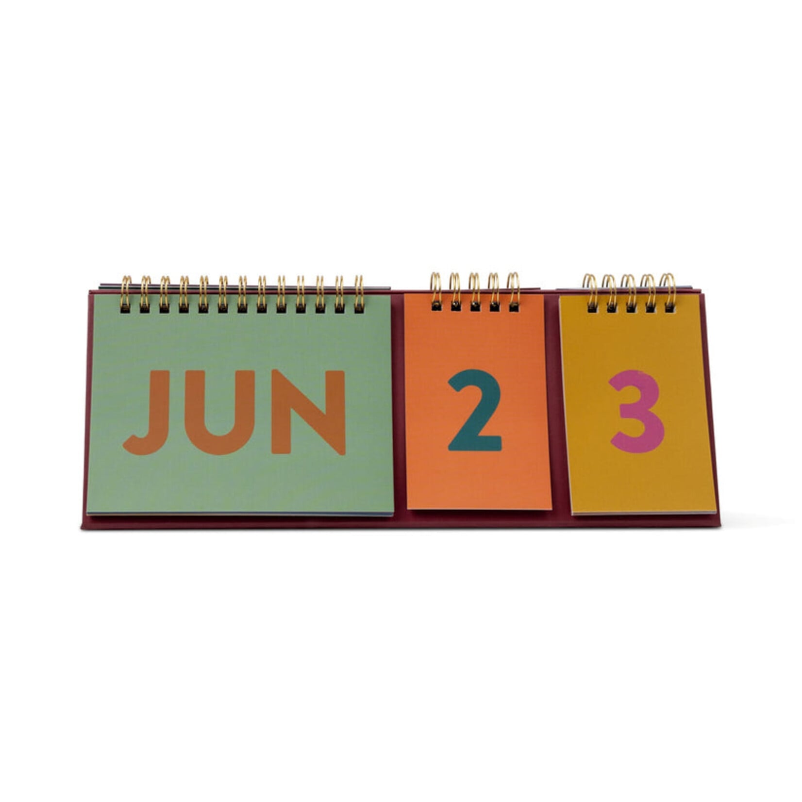 Designworks Colorblock Perpetual Desk Calendar