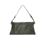 Joy Accessories Eve Trapeze Shoulder Bag in Deep Forest