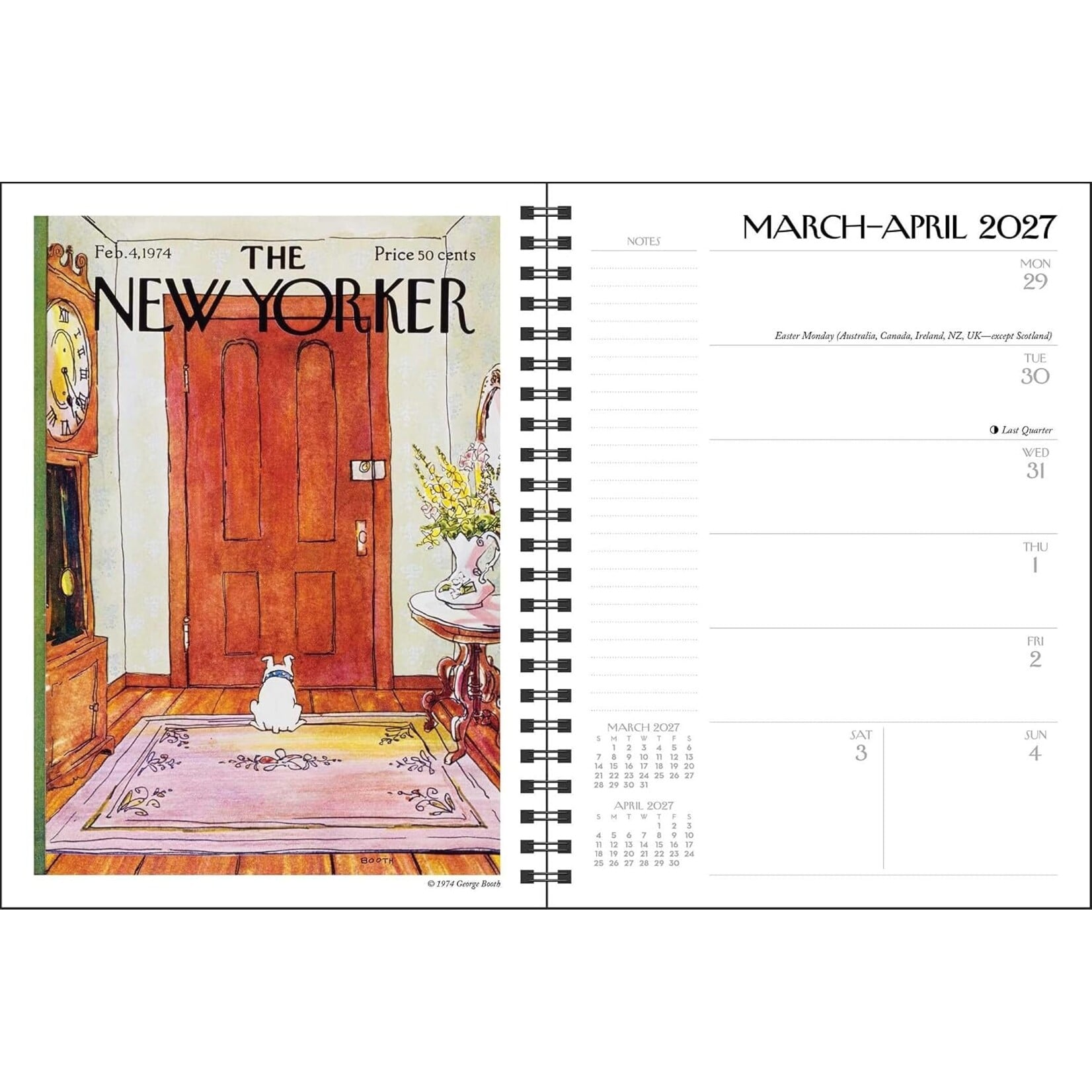 Simon and Schuster New Yorker Magazine 2027 Planner Calendar