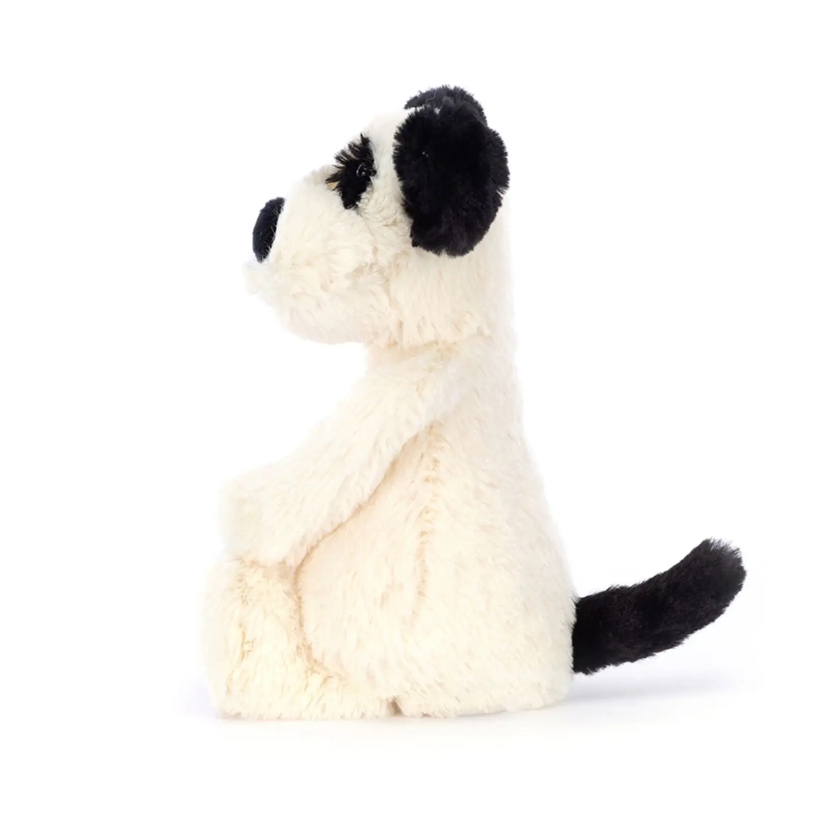 Jellycat Bashful Rufferty Black & Cream Puppy Little