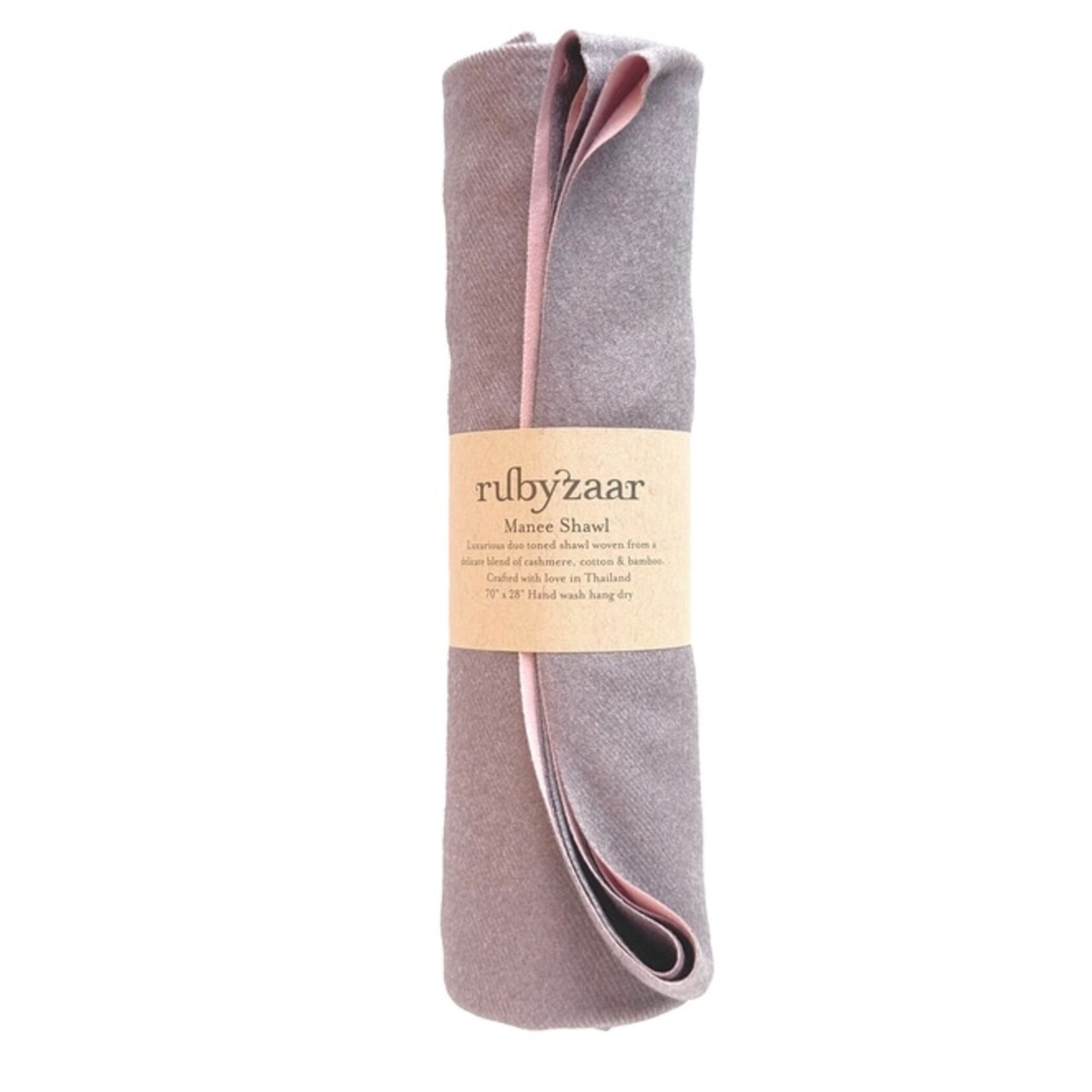 Pink Stone Manee Shawl