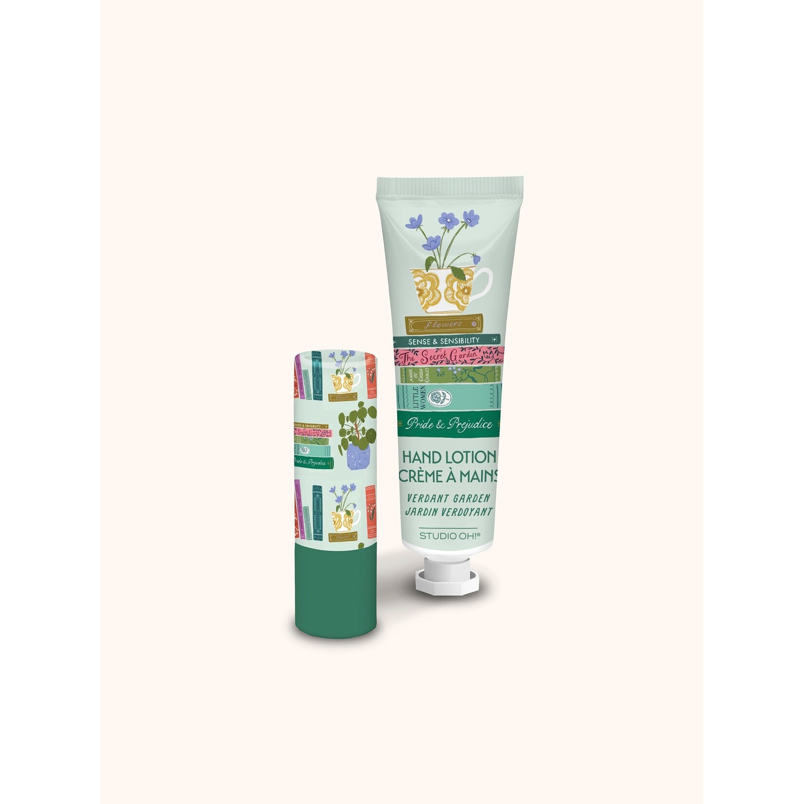 Studio oh! Cozy Reads Lip Balm & Lotion Set