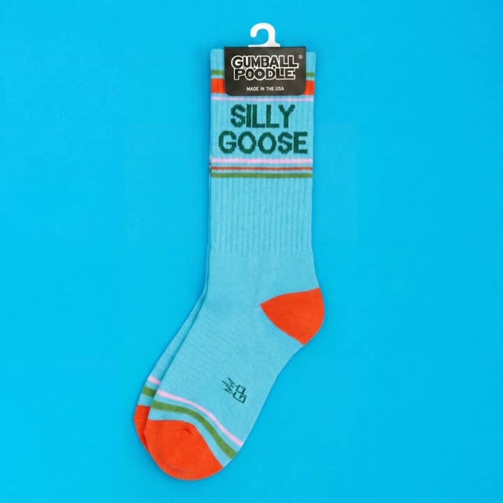 gumball poodle  Silly Goose Unisex Gym Crew Socks
