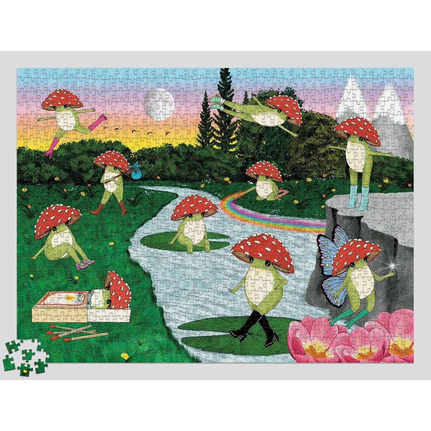 Hachette The Little Frog 1000-Piece Puzzle
